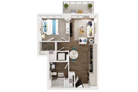 LOCH, Live Work, 1 Bed, 1 Bath at Marina Square, Bremerton